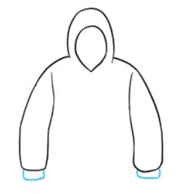 4 Steps How to Draw a Hoodie That Inspiring You! 3 how to draw a hoodie