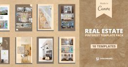Real Estate Templates Bundle 8 real estate canva template