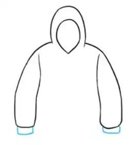 4 Steps How to Draw a Hoodie That Inspiring You! 3 how to draw a hoodie