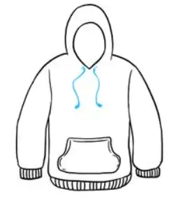 4 Steps How to Draw a Hoodie That Inspiring You! 5 how to draw a hoodie