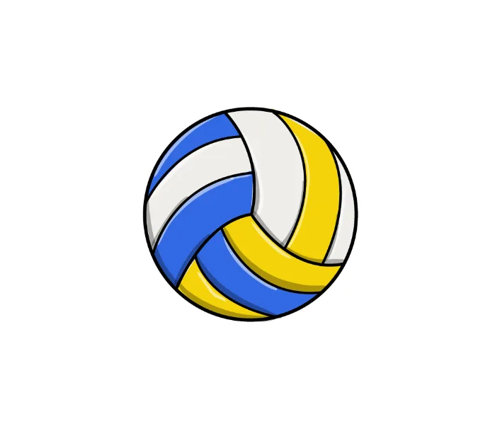Find How to Draw a Volleyball in 5 Steps to Update Your Skill 6 how to draw a skirt