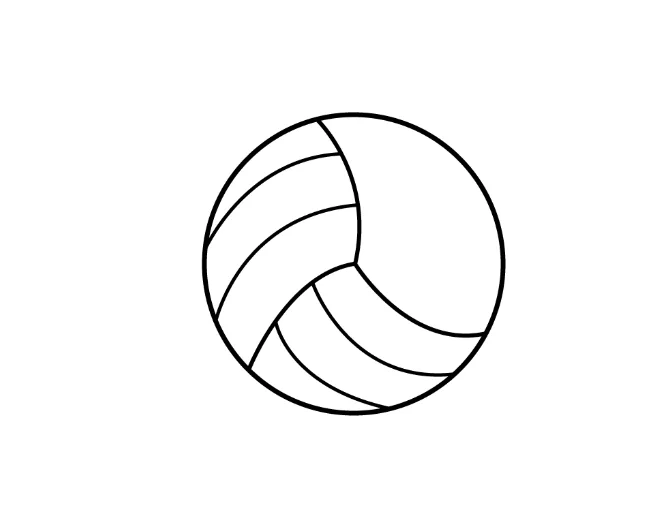 Find How to Draw a Volleyball in 5 Steps to Update Your Skill 5 how to draw a skirt
