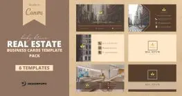 Real Estate Templates Bundle 16 real estate canva template
