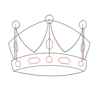 Try 6 Steps How to Draw a Crown: Be More Creative 5 how to draw a crown